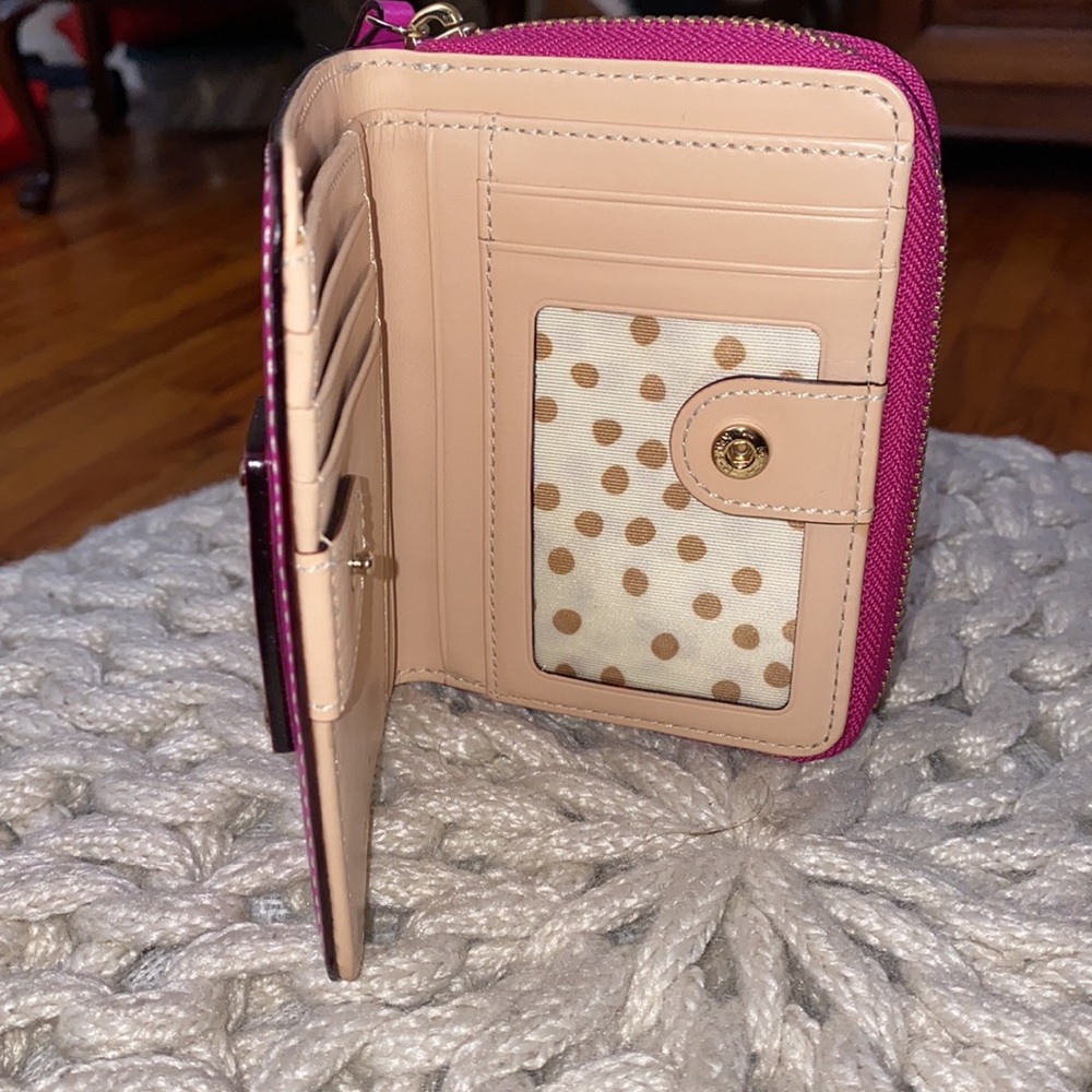 Kate Spade Hot Pink Wallet - Picture 6 of 7